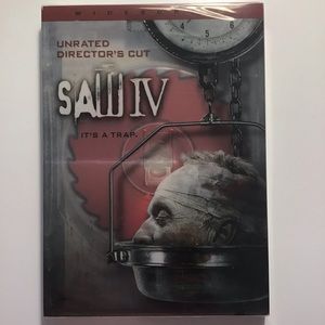 Saw IV (DVD, 2007 Wide Screen Horror Movie Unrated Directors Cut) Movie. Sealed